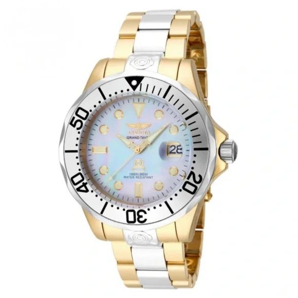 Invicta Pro Grand Diver Automatic Unisex Watch Mother of Pearl Dial 47mm … - Picture 3 of 11